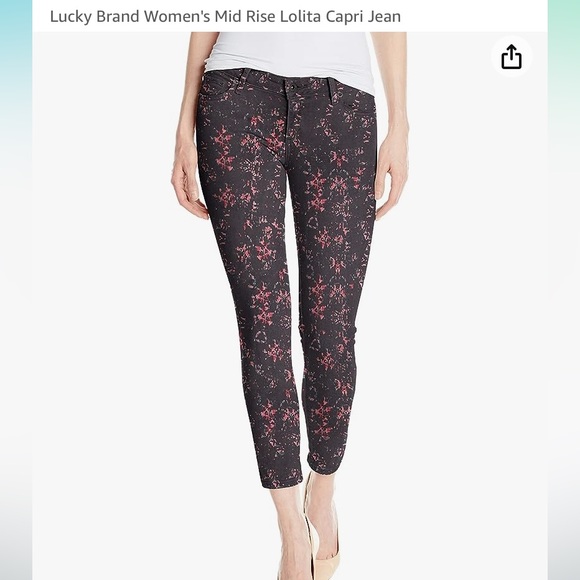 Lucky brand Lolita Capri size 12/31 - Picture 1 of 14